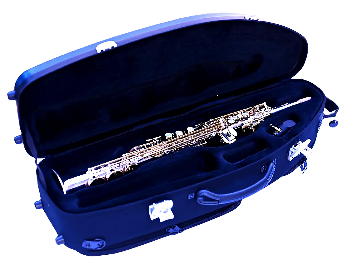 Auron Sopran im geöffneten Premium Case