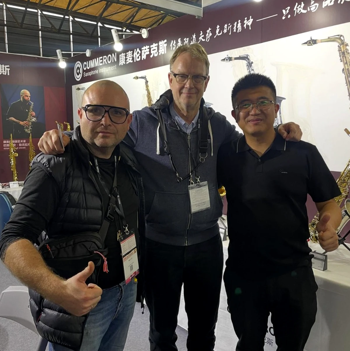 CUMMERON Stand auf der Music China Shanghai
